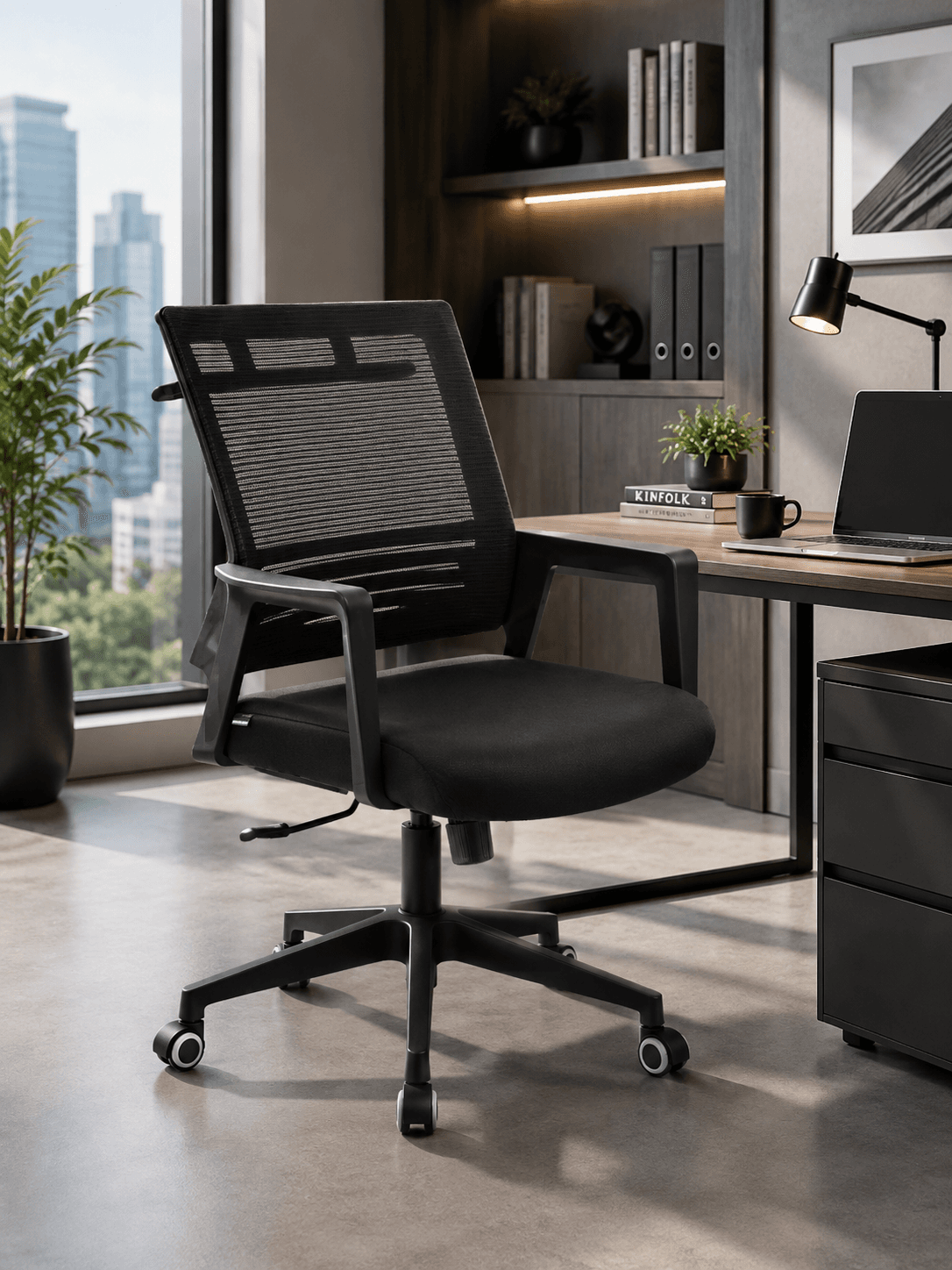 Frost White Mesh Chair